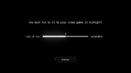 How much fun is it to play video games at midnight?