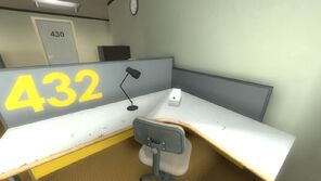 Employee 432 desk