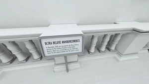 The exhibit's display.