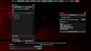 The appearance of the watching man enabled in Unity Explorer.