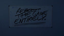 The Whiteboard in the Meeting Room.