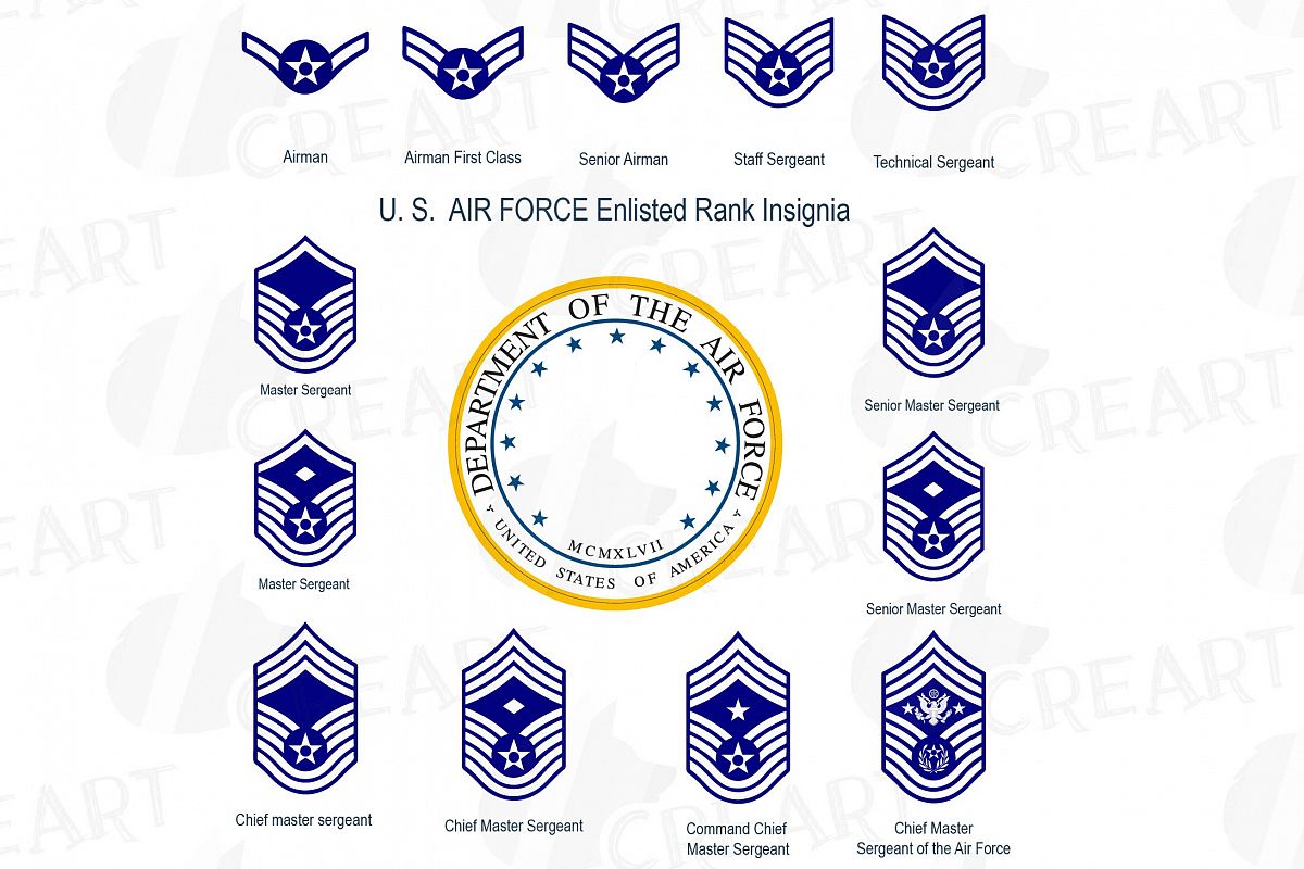 United States Air Force Enlisted Ranks Thestargateprogram Wikia Fandom