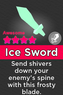 Ice Sword Super Doomspire Wiki Fandom - roblox super doomspire shadow dragon