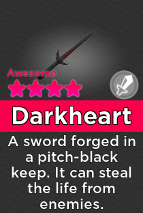 Darkheart Super Doomspire Wiki Fandom - darkheart roblox gear code