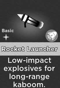 Rocket Launcher Super Doomspire Wiki Fandom - rocket launcher roblox id