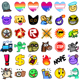 Roblox Buttons Decal