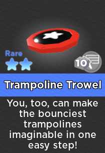 Trampoline Trowel Super Doomspire Wiki Fandom - elevator based trampoline brick roblox