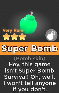 Super Bomb Super Doomspire Wiki Fandom - where are the song ids for roblox super bomb survival