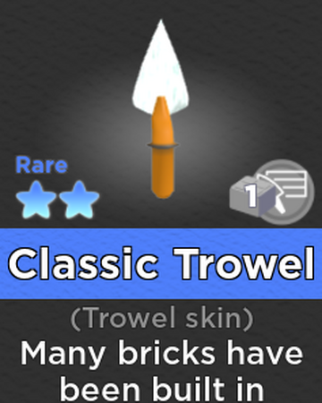 Classic Trowel Super Doomspire Wiki Fandom - roblox super doomspire codes wiki