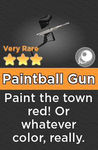 Paintball Gun Super Doomspire Wiki Fandom - roblox paintball gun png