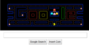 Pac-man Gogle Doodle