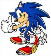 Sonic in Sonic Adventure