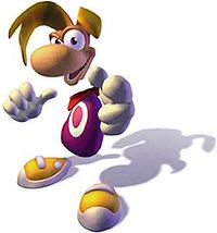 Rayman The adventurous character that has no limbs.