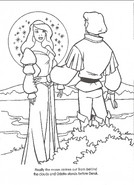 Swan Princess official coloring page 35