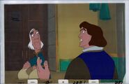 THE SWAN PRINCESS Original Production Animation Cel & Copy Bkgd 1