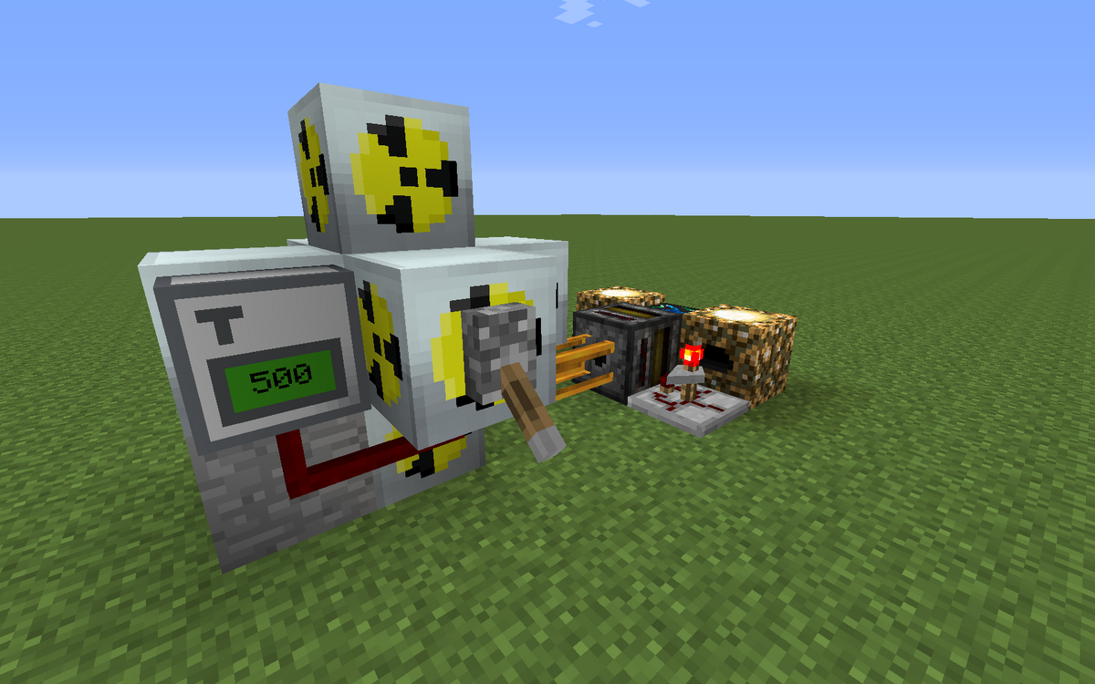 Minecraft Redstone sure is full of radioactive uranium