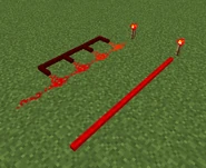 Red Alloy Wire and Redstone Dust simple comparison