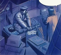 The Misaki Maru infirmary, as seen in the first issue of The Thing From Another World