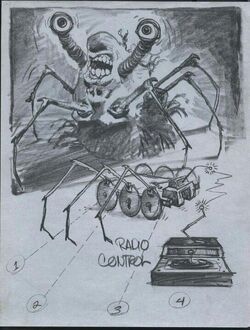 the thing 1982 spider head