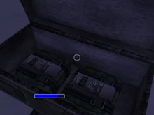 C-4 charges, as seen in The Thing video game
