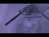 Ghost MacReady bug in action. Maybe he went to the back to grab some snacks?