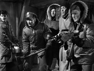 In the basement hallway - The Thing (1951)