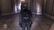 Remastered Carter in a Soldier uniform