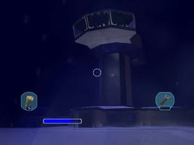 Airstrip air traffic control tower, The Thing (2002)
