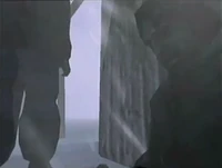 A dead, frozen MacReady seen in a Official Xbox Magazine trailer disk. This is removed from the game for unknown reasons.