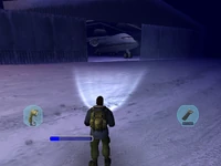 One of four large aircraft hangars, The Thing (2002)