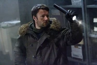 Promotional photograph of Joel Edgerton as Sam Carter, The Thing (2011)