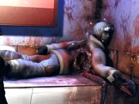 Nauls' corpse as shown in the 2024 remaster of The Thing 2002 video game.