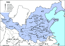 Map of Wei