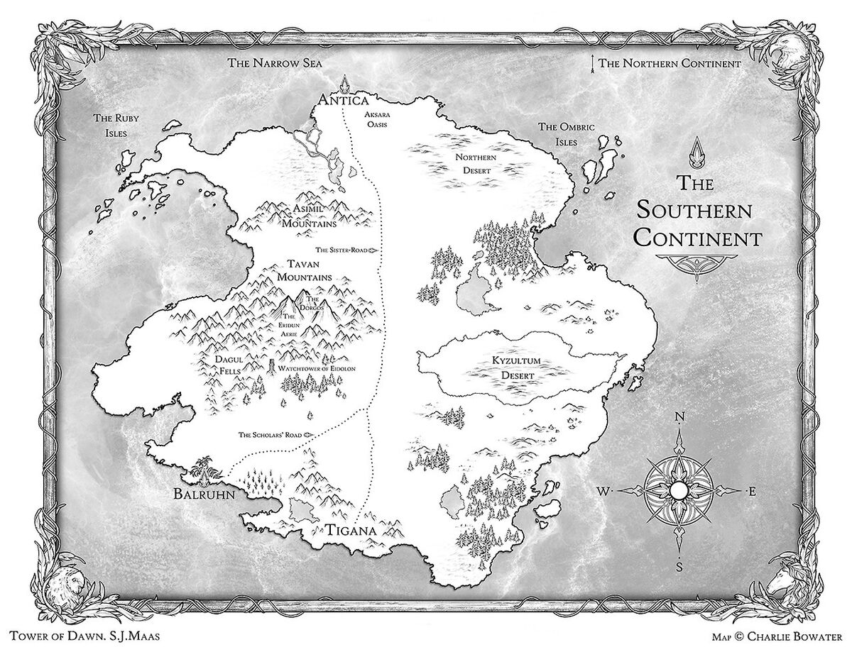 Southern Continent Throne of Glass Wiki Fandom