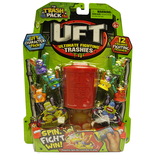 Trash Pack UFT Ultimate Fighting Trashies 2 #124 FIRE FLY FIGHTER Yellow Glows 