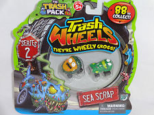 The Trash Pack Trash Wheels Series 2 #114 SLICK TICK Yellow Mint OOP 