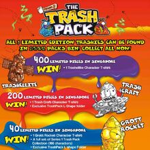 trash pack names