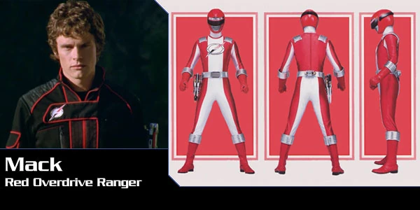 Red Operation Overdrive Power Ranger | The Ultimate League of Heroes ...