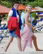 Archie with Georgia Toffolo