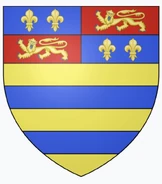 The coat of arms of Baron Manners
