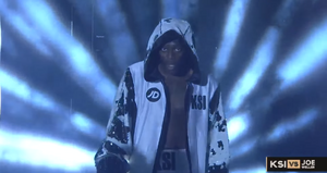 KSI's entrance.