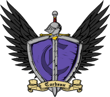 Corbeau Family Crest