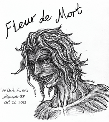 Fleur de Mort fan art by @Dark E Arts