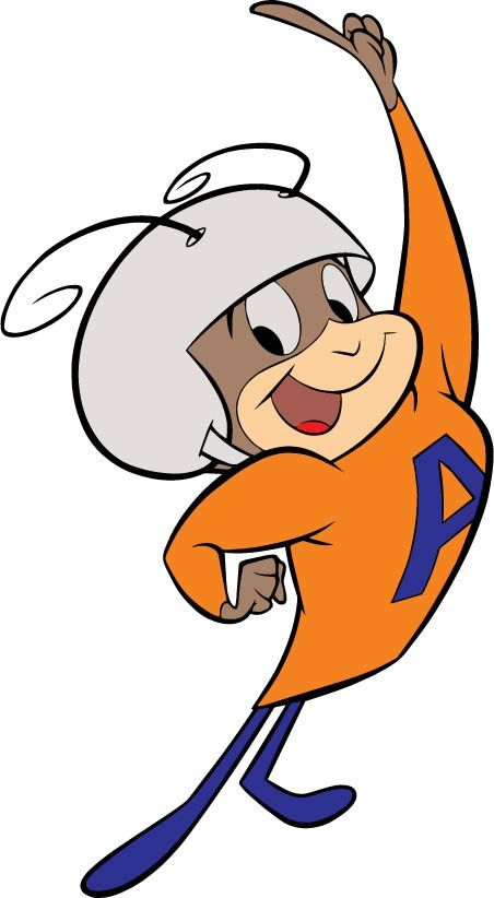 atom cartoon character