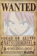 Wanted Natsu