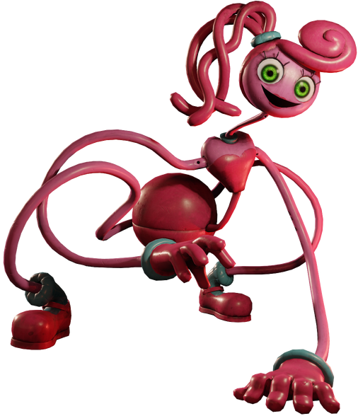 A playful toy character from the video game poppy playtime