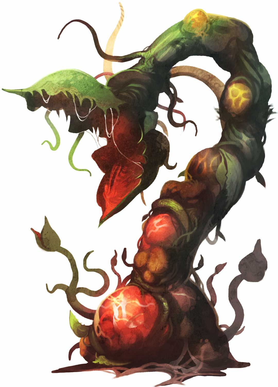 noisy-swan978: monster man carnivorous plant alien humanoid female