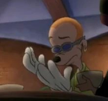 Bobby wondering why they wear gloves.