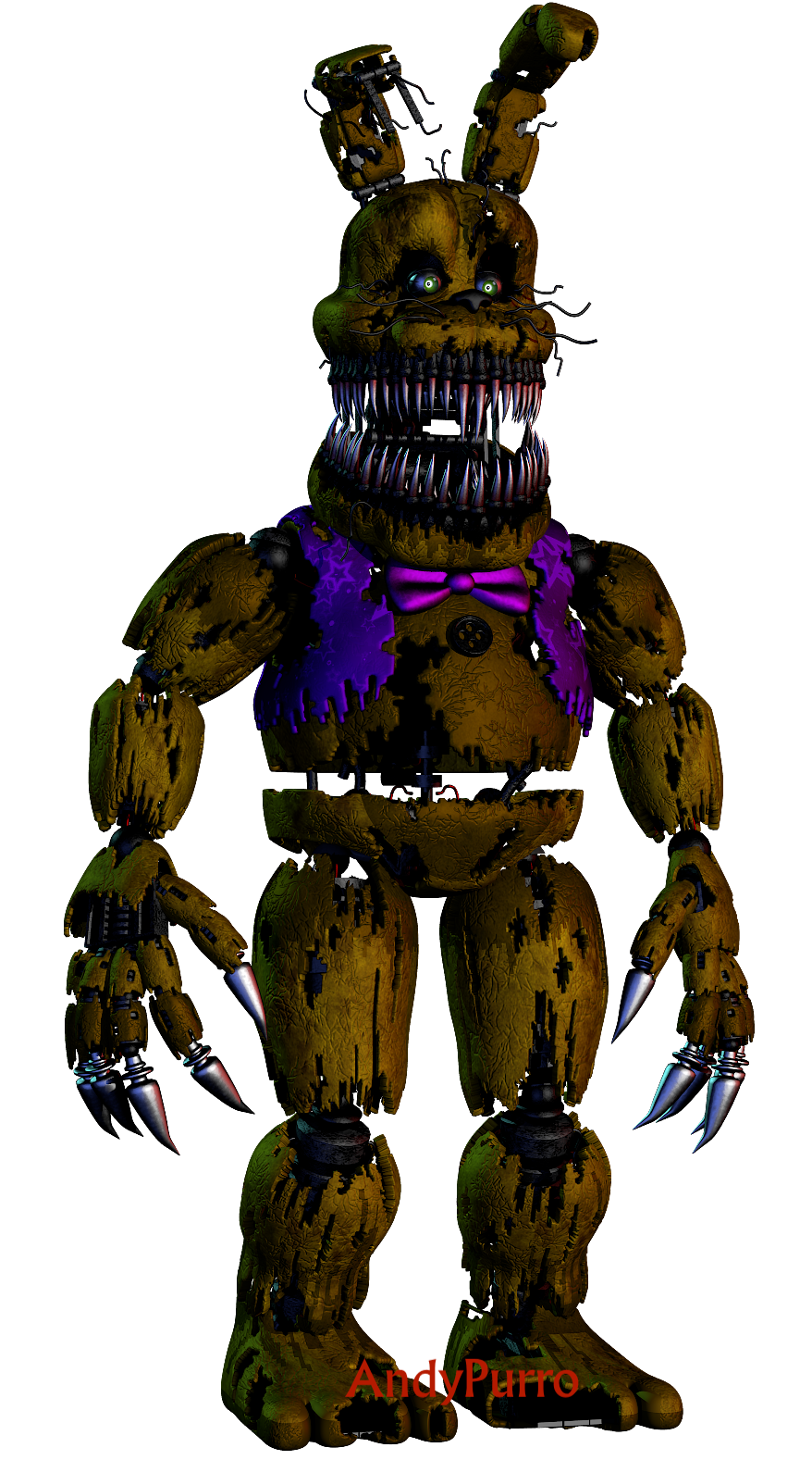 Nightmare Spring Bonnie The United Organization Toons Heroes Wiki