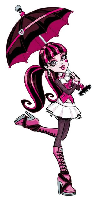 Profile art - Draculaura umbrella